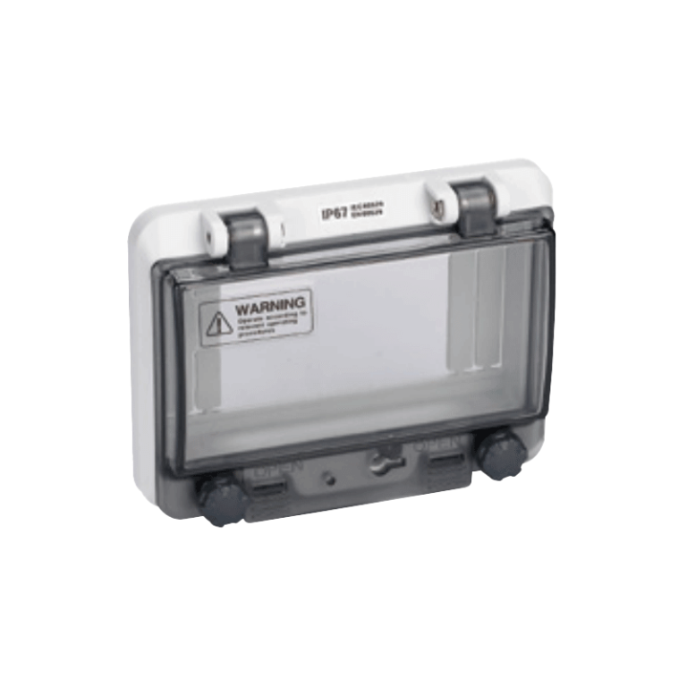 MENIKAS 2-16P Waterproof Transparent Contact Protection Window Hood-3