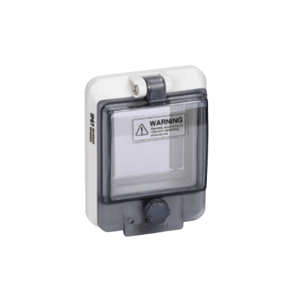 MENIKAS 2-16P Waterproof Transparent Contact Protection Window Hood
