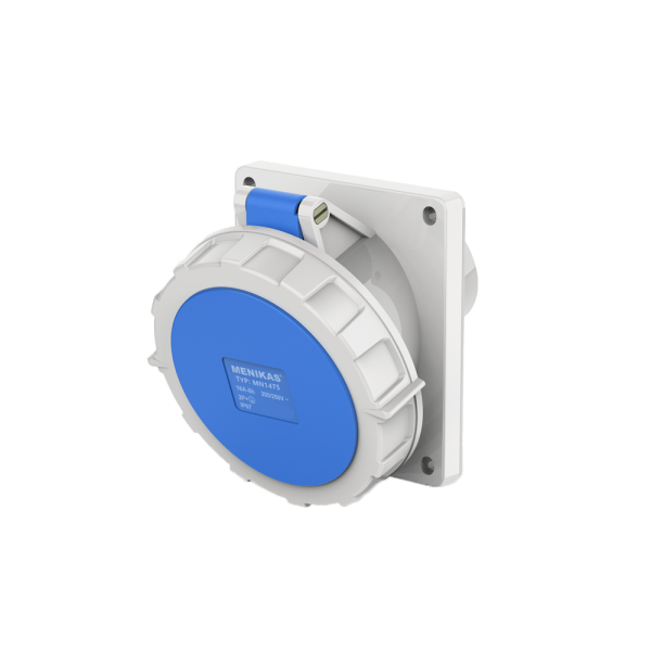 MENIKAS MN Series MN1475 IP67 Panel Mounted Angle Sockets