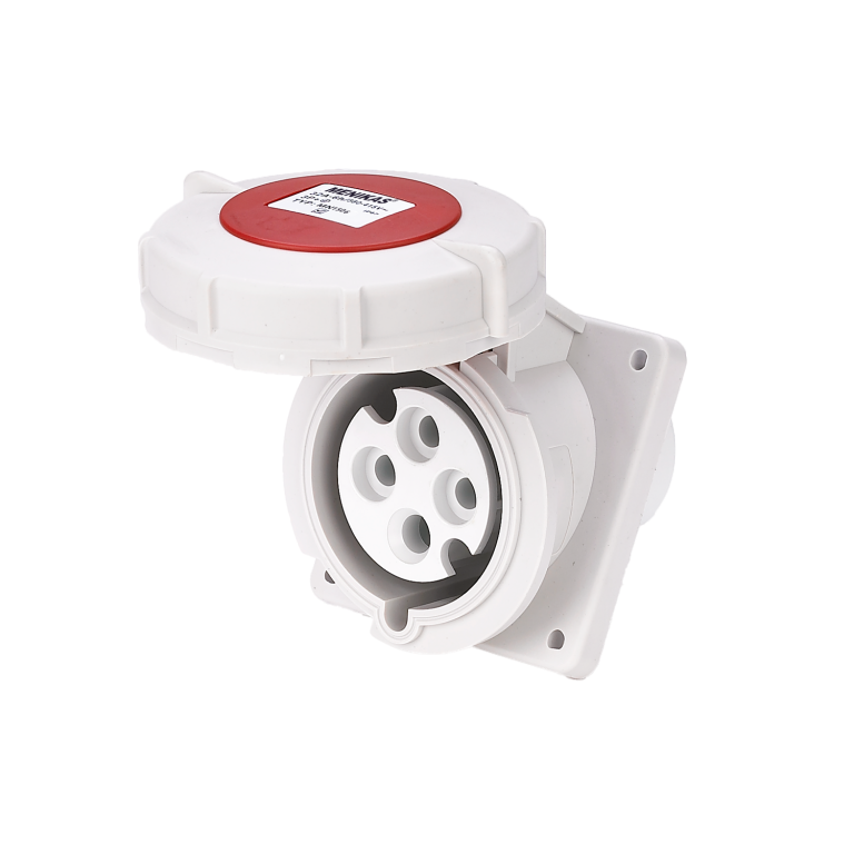 MENIKAS MN Series MN1506 IP67 Panel Mounted Angle Sockets