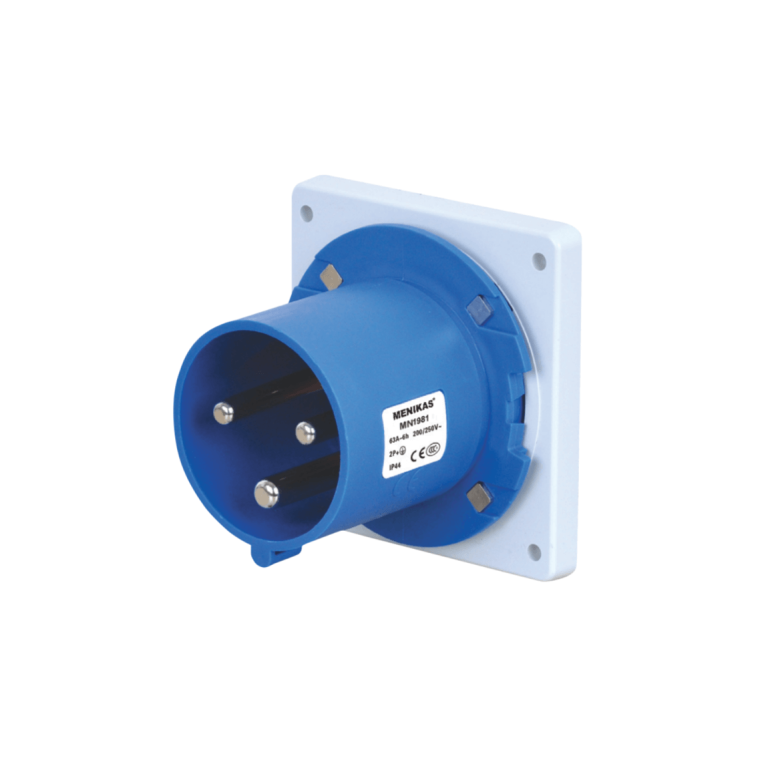 MENIKAS MN Series MN1981 IP44 Panel Mounted Plugs