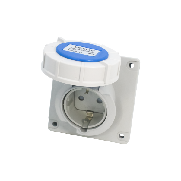 MENIKAS MN Series MN216 IP67 Panel Mounted Angle Sockets